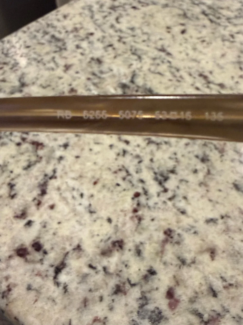 Ray-Ban Brown Rectangular Optical Glasses